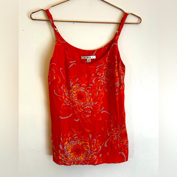 Cabi XS blouse Red - Picture 1 of 6
